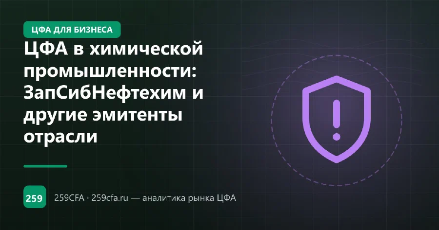 ЦФА в химической промышленности: ЗапСибНефтехим и другие эмитенты отрасли