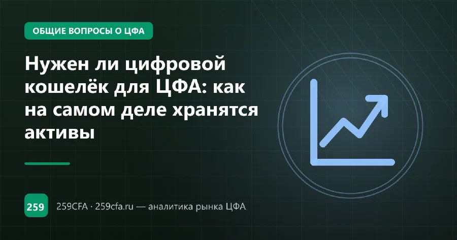 Нужен ли цифровой кошелёк для ЦФА: как на самом деле хранятся активы