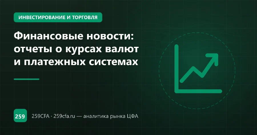 Финансовые новости: отчеты о курсах валют и платежных системах