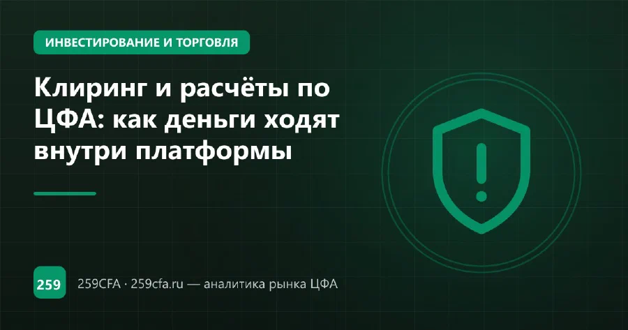 Клиринг и расчёты по ЦФА: как деньги ходят внутри платформы