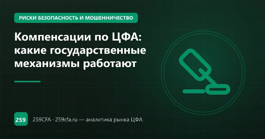 Компенсации по ЦФА: какие государственные механизмы работают