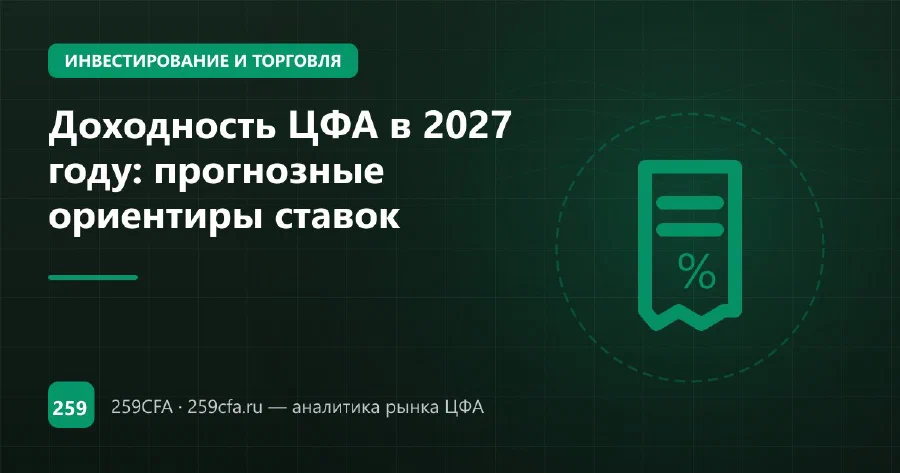 Доходность ЦФА в 2027 году: прогнозные ориентиры ставок