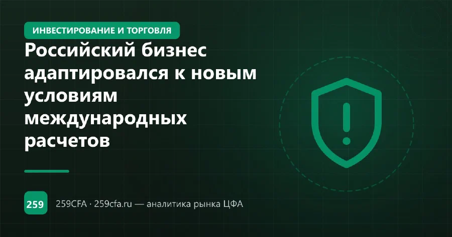 Российский бизнес адаптировался к новым условиям международных расчетов