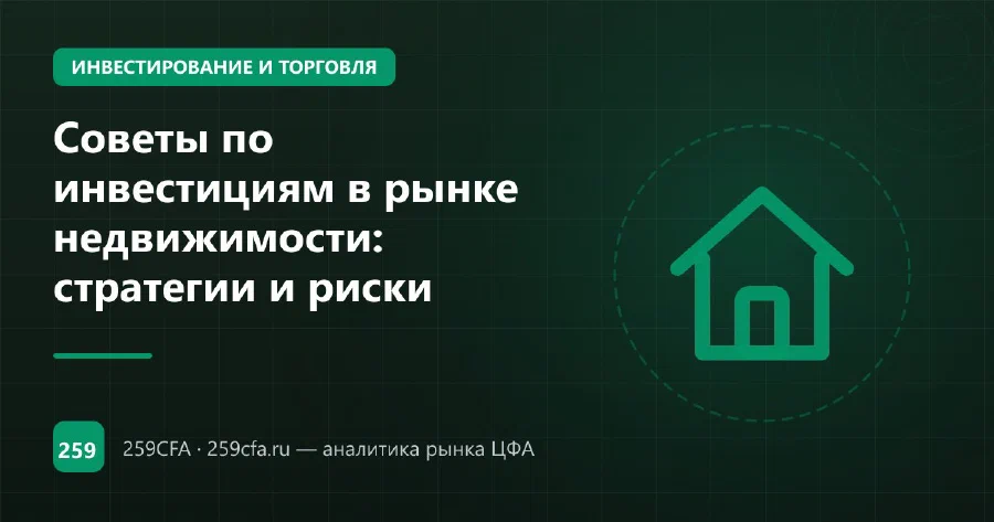 Советы по инвестициям в рынке недвижимости: стратегии и риски