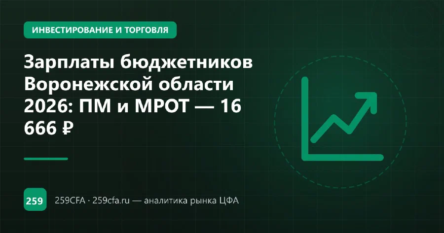 Зарплаты бюджетников Воронежской области 2026: индексация и региональные выплаты